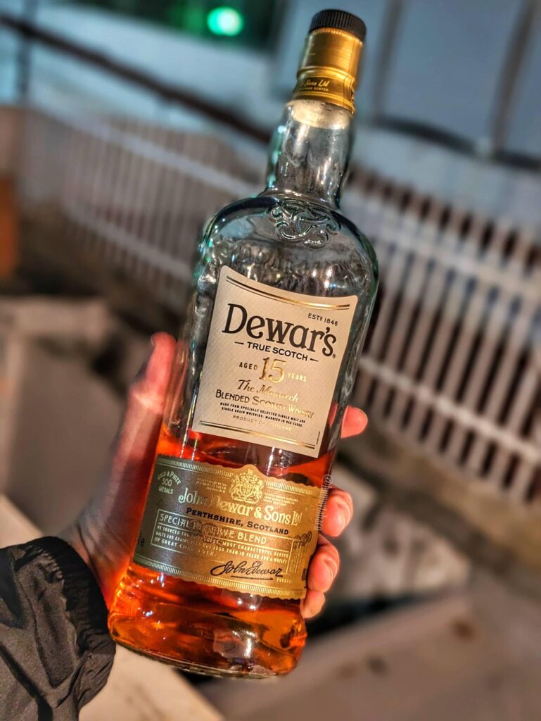 dewars white label